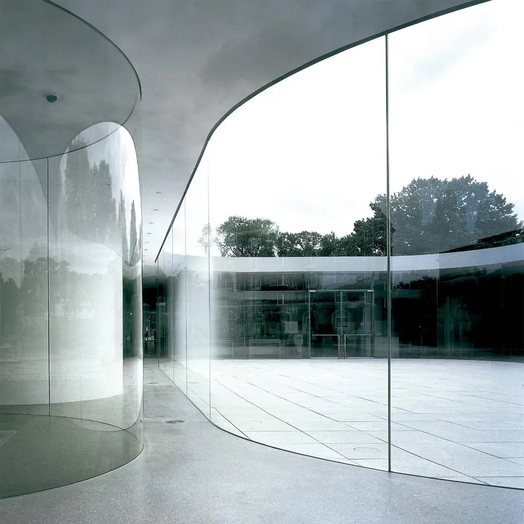 Bauglas Sicherheitsglas Gehärtetes Glas Laminatiertes Glas Verhärtetes Glas für Möbel Tür Fenster Dekorations-Showroom 3