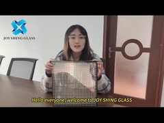 Warm-Kante isoliertes Glas nach Maßgabe: Keramische Glasfläche