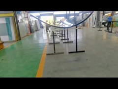 angepasstes J-geschwungenes Glas für Vorhangwände