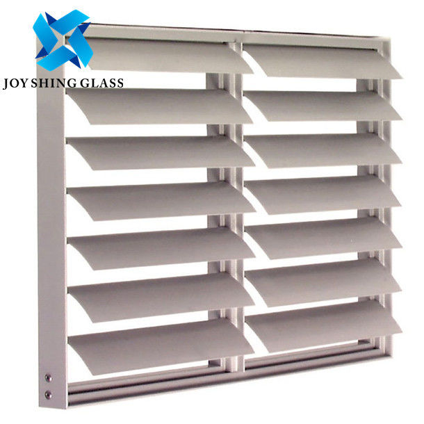 Jalousie lamellierte Glasblatt-kundenspezifische Stärke-Größen-Farbform