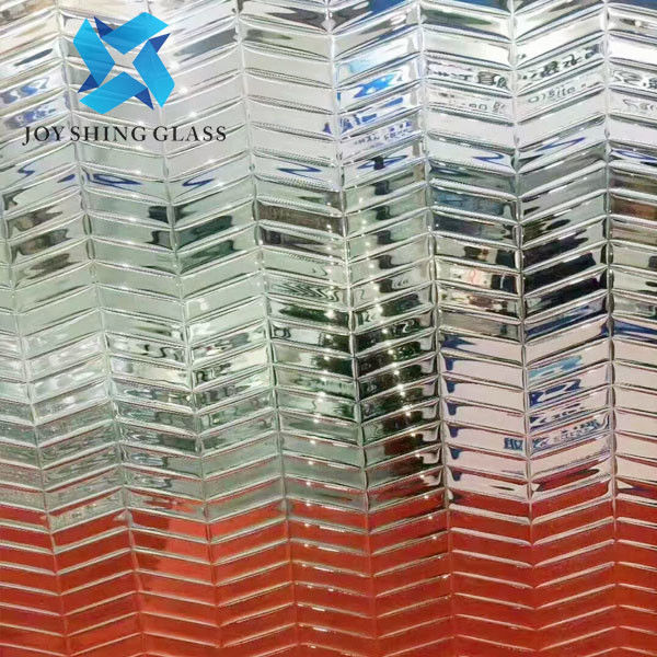 Farbiges gehärtetes Heißschmelzglas für Trennwanddekoration