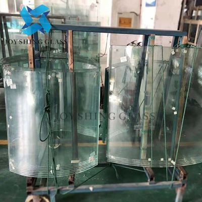 Gebogenes lamelliertes Glas-5+5mm Zwischenlagen-weißes Glas milderte die Glas-Verarbeitung