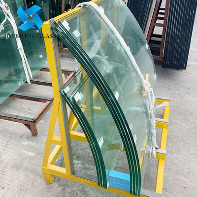 angepasstes gekrümmtes ultra-klares gehärtetes laminiertes Glas für Aquarien