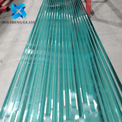 angepasste 19 mm Ultra-Clear gehärtet Glas Vorhangwand