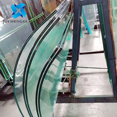 Niedrig-Eisen-Gekrümmtes Gehärtetes Laminationsglas für Aufzüge
