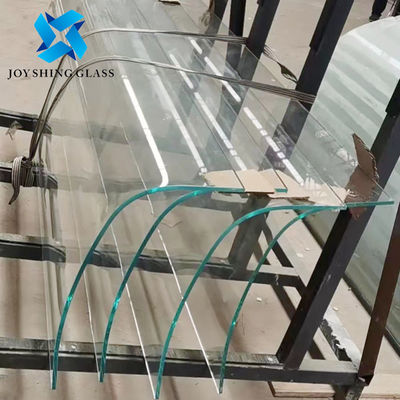 8mm Ultra-Clear Biegt gehärtetes Glas für geschwungene Treppenglas