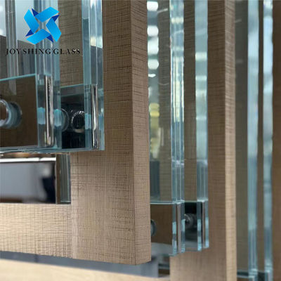 Doppelverglasungsglas 8,38 mm Ultra-Clear Laminated Glass für Trennwände