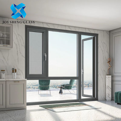 UPVC-Gehäusefenster mit Mesh 60-Serie UPVC-Fenster