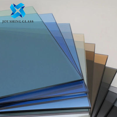 Zusammengestellte Form 8 mm dunkelblaues gehärtetes Glas für Geländer