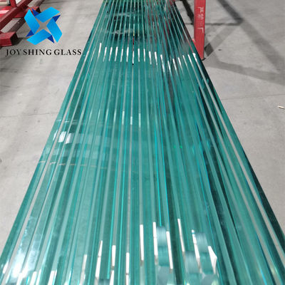 Zusammengestelltes 10mm Ultra-Clear gehärtetes Glas mit polierten Kanten