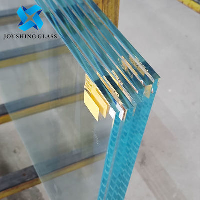 angepasste Rechteckige Kristallgehärtetes Glas 12mm Glasgeländer